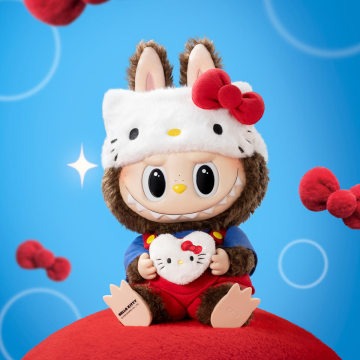 LABUBU THE MONSTERS × HELLO KITTY - Vinyl Plush Doll