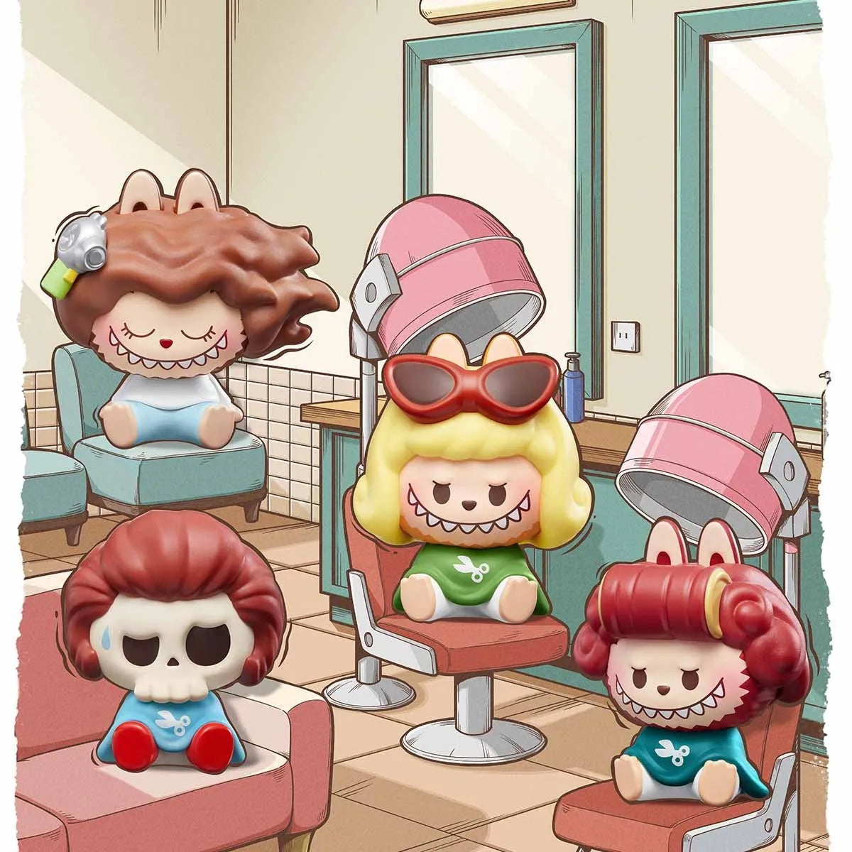 POP BEAN THE MONSTERS Hair Salon Series（pre order）