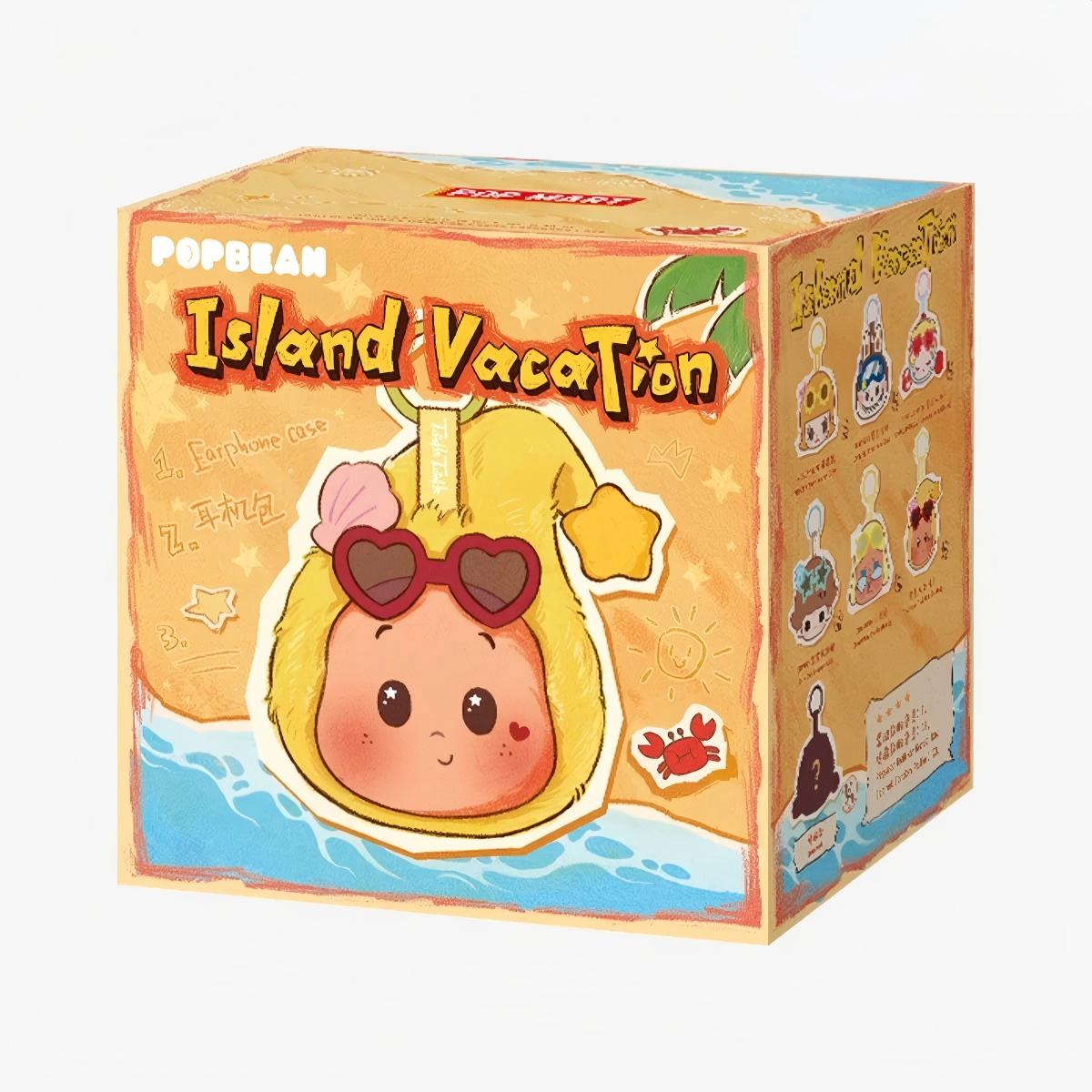 POP BEAN Island Vacation Series Earphone Case Blind Box (pre order)