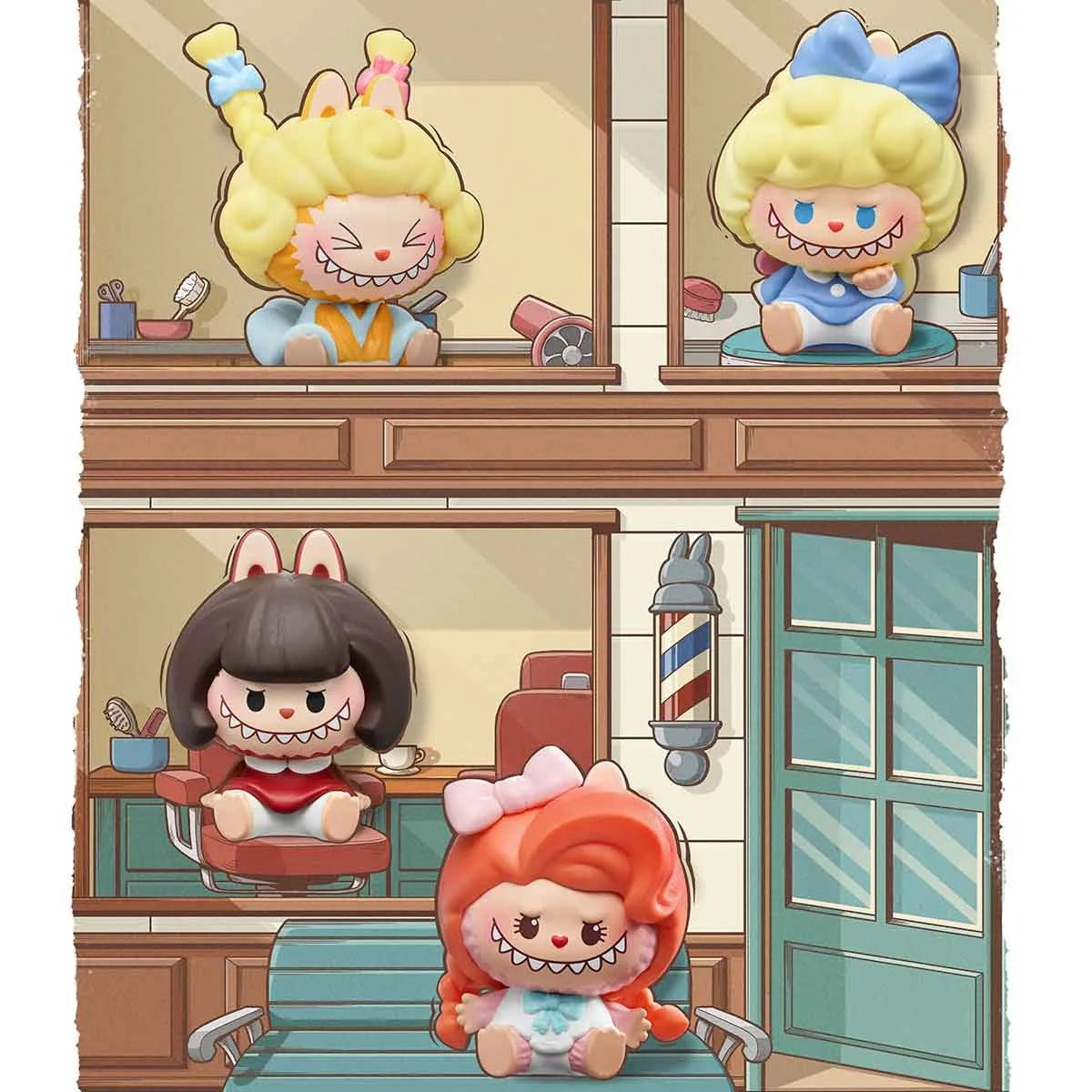POP BEAN THE MONSTERS Hair Salon Series（pre order）