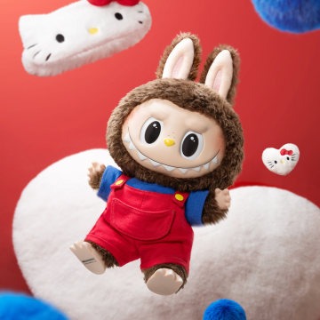 LABUBU THE MONSTERS × HELLO KITTY - Vinyl Plush Doll