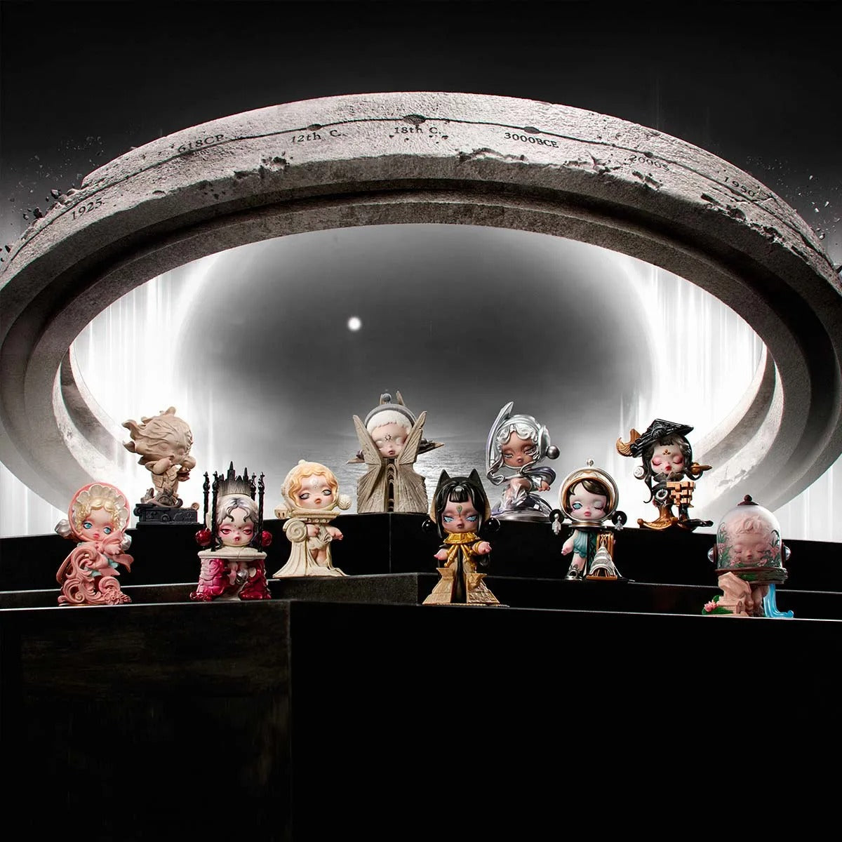 POP MART SKULLPANDA WHERE TIME DWELLS Series Figures（Pre Order）