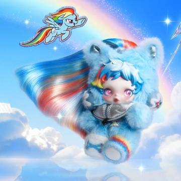 Local Warehouse - SKULLPANDA × My Little Pony Series Plush Doll Pendant