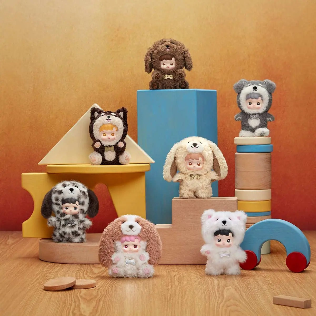 HACIPUPU Take Me Home Series - Vinyl Plush Pendant Blind Box（pre order）