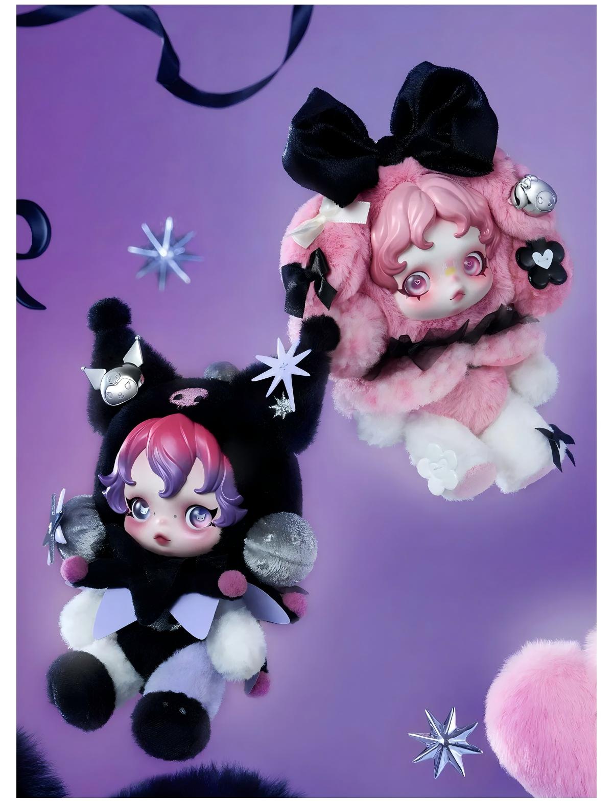 SKULLPANDA X MY MELODY KUROMI Plush