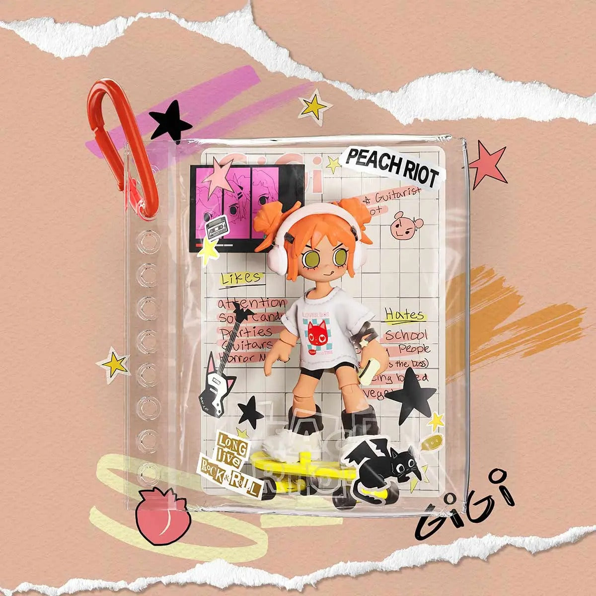 Peach Riot Carry the Music Series BlockPendant（pre order）