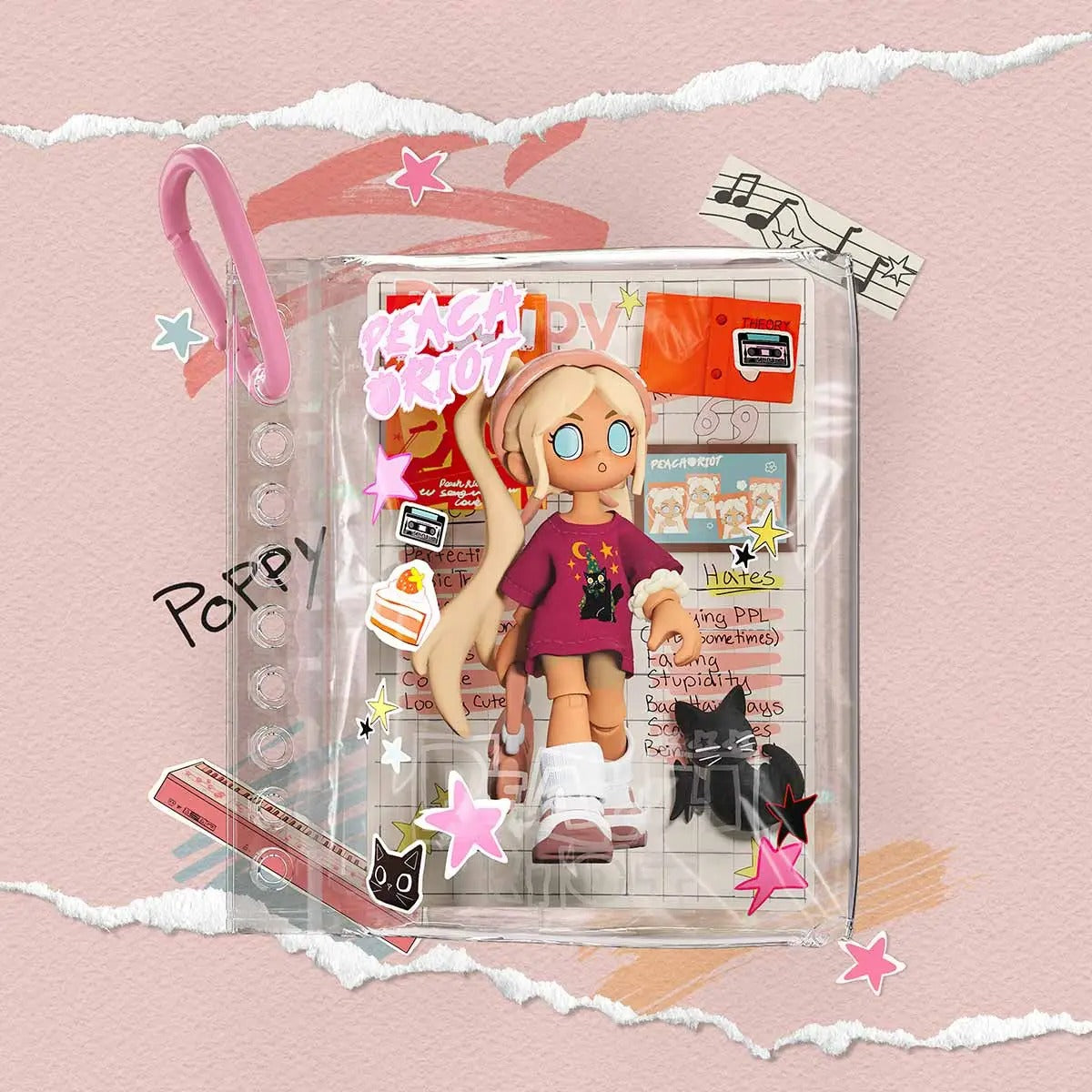 Peach Riot Carry the Music Series BlockPendant（pre order）