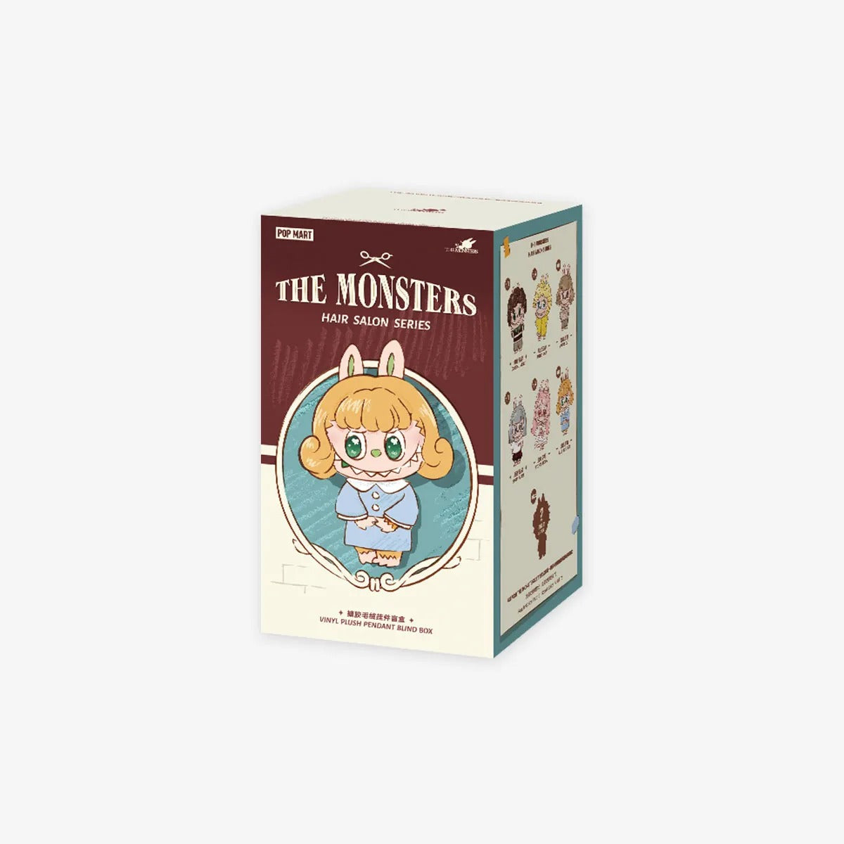 THE MONSTERS Hair Salon Series - Vinyl Plush Pendant Blind Box（pre order）