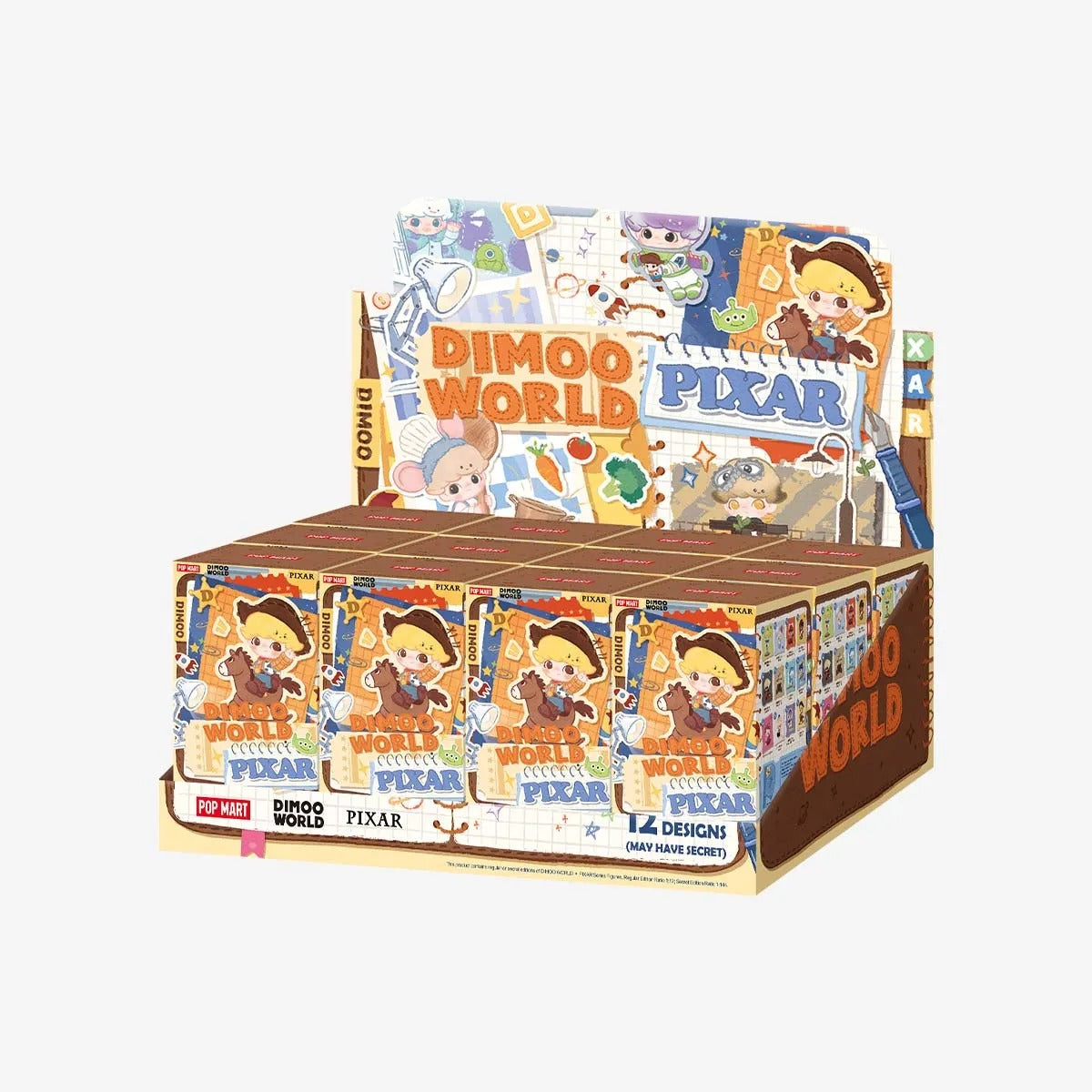 DIM00 WORLD x PIXAR Series Figures（pre order）