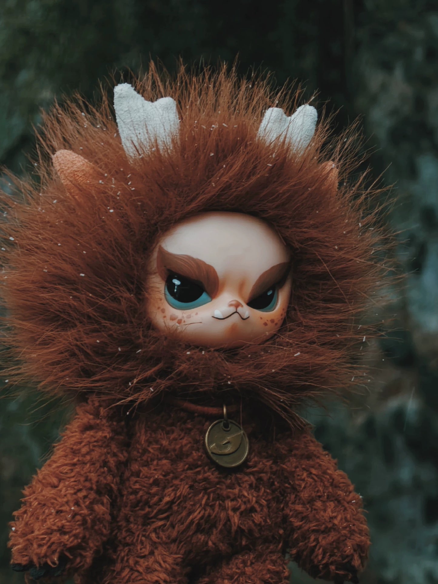 Fierce Creatures Qilin Great Joy Vinyl & Plush Pendant （Arrival within 3 days）