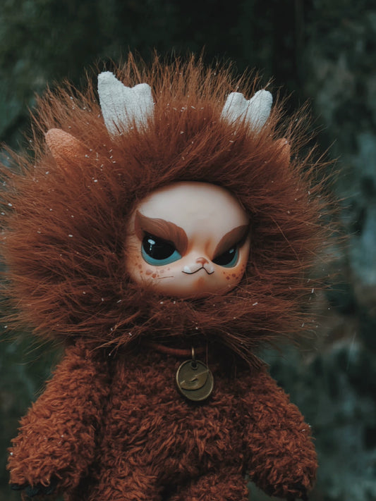 Fierce Creatures Qilin Great Joy Vinyl & Plush Pendant （Arrival within 3 days）