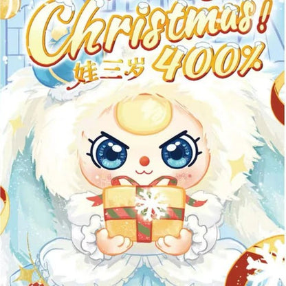 Baby Three Merry Christmas 400% Plush Blind Box
