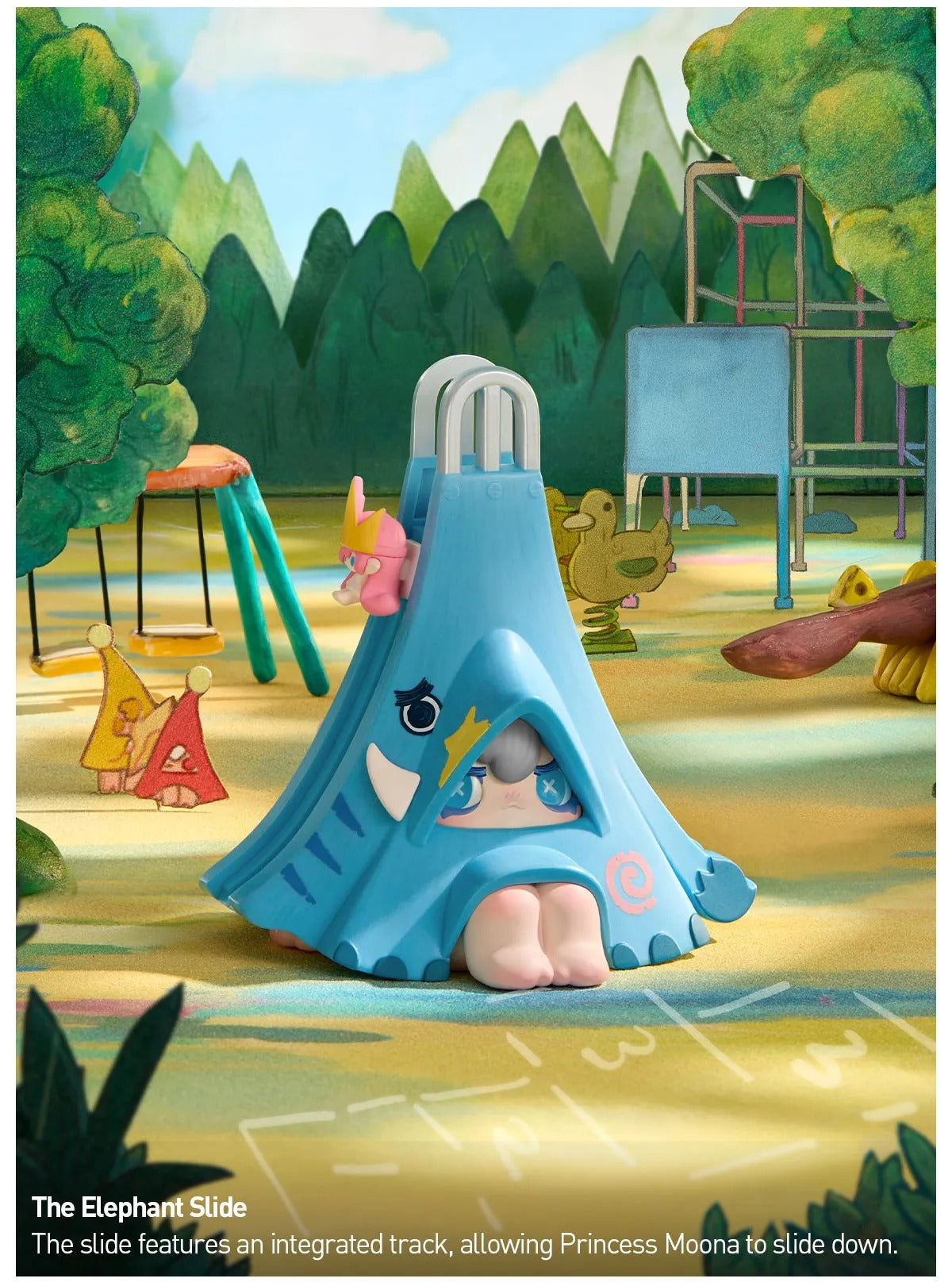 1001MOONS Where’s the Elephant Slide Series Figures