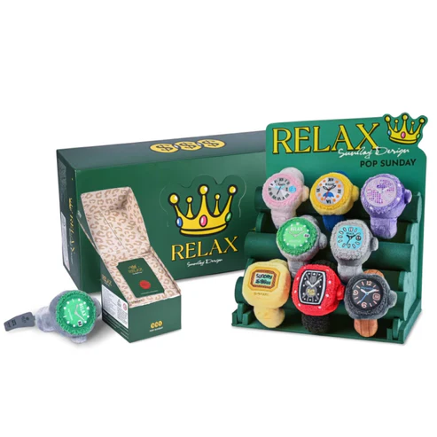 POP SUNDAY & Relax Watch Plush Pendant Blind Box