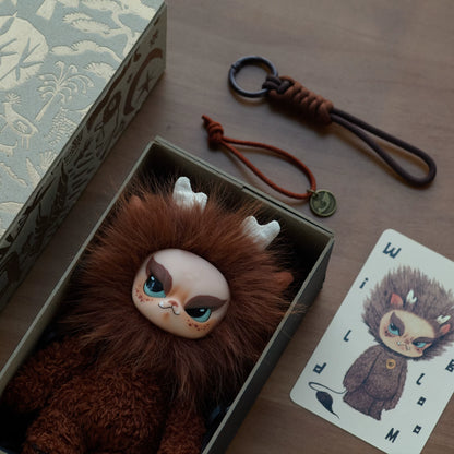 Fierce Creatures Qilin Great Joy Vinyl & Plush Pendant （Arrival within 3 days）