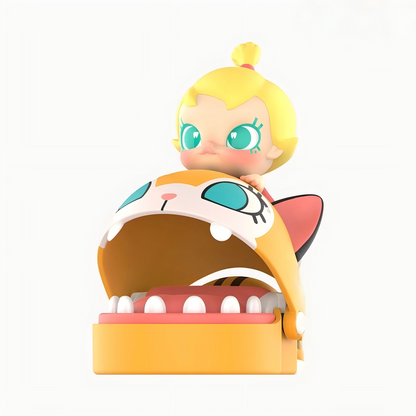 Baby Molly and Baby Tabby Pulling a Prank Figure