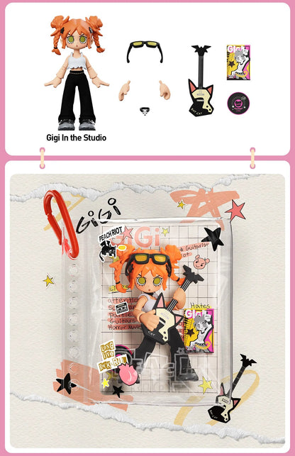Peach Riot Carry the Music Series BlockPendant（pre order）