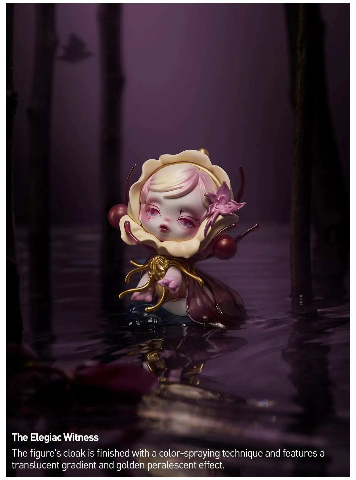 SKULLPANDA Petals in Four Acts Series Figures