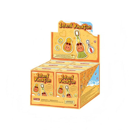 POP BEAN Island Vacation Series Decorative Charm Blind Box (pre order)