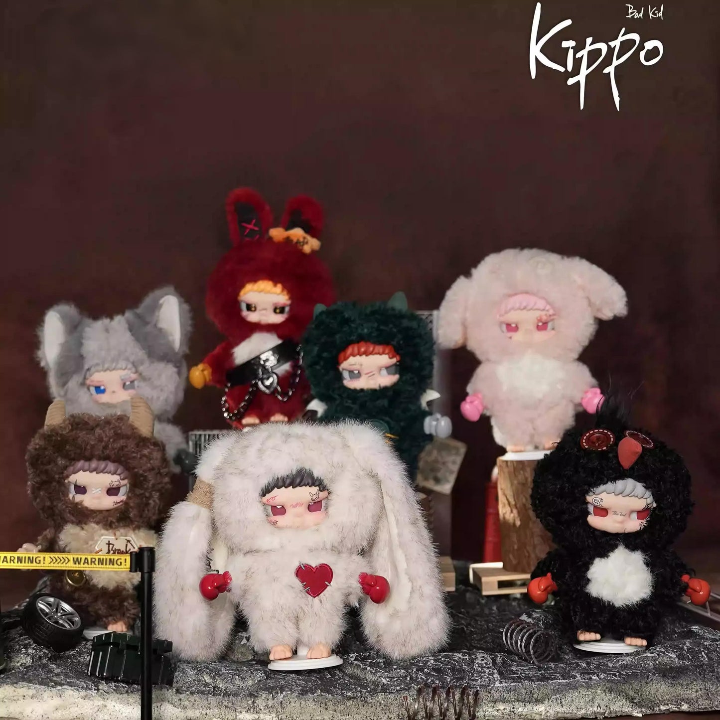 Bad Kid Kippo Counterattack Time Plush Serise
