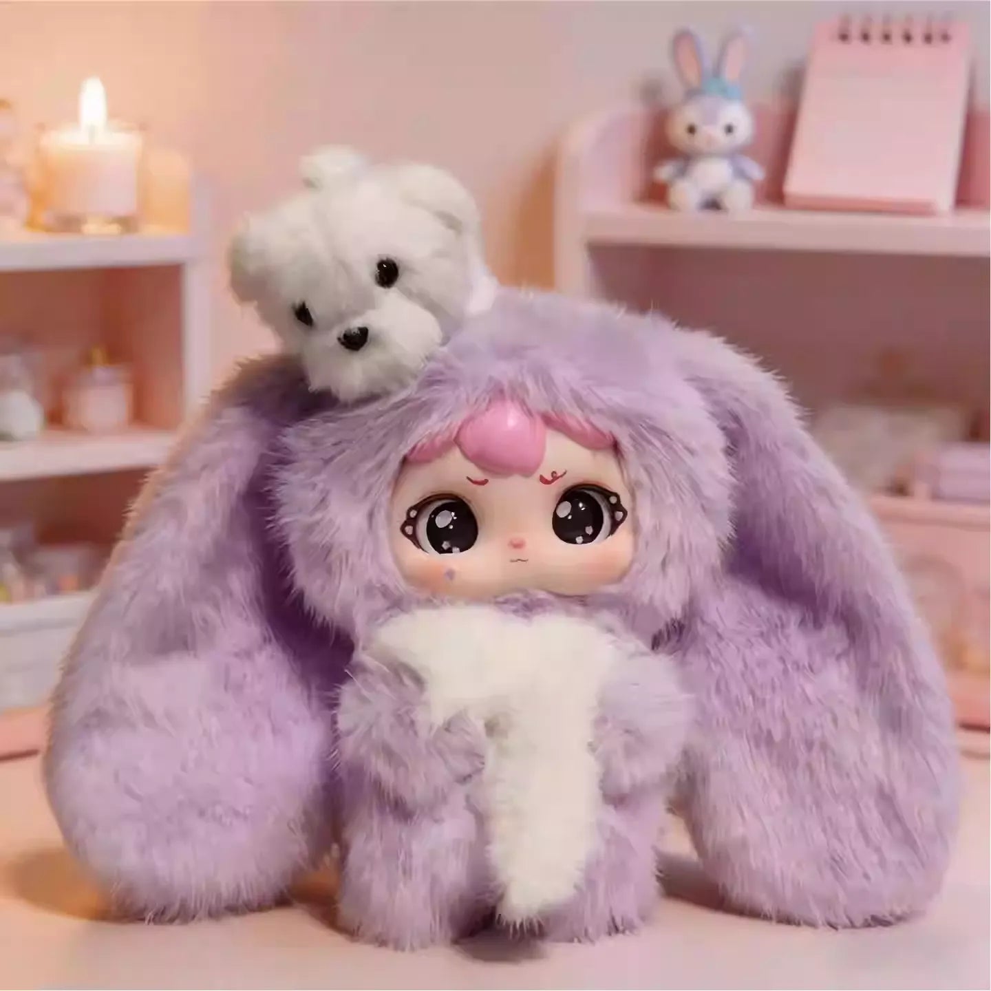 TIAN BAO MEI 100% Lop-Eared Bunny Plush Series Blind Box