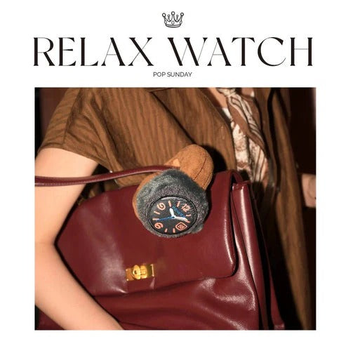 POP SUNDAY & Relax Watch Plush Pendant Blind Box