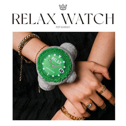 POP SUNDAY & Relax Watch Plush Pendant Blind Box