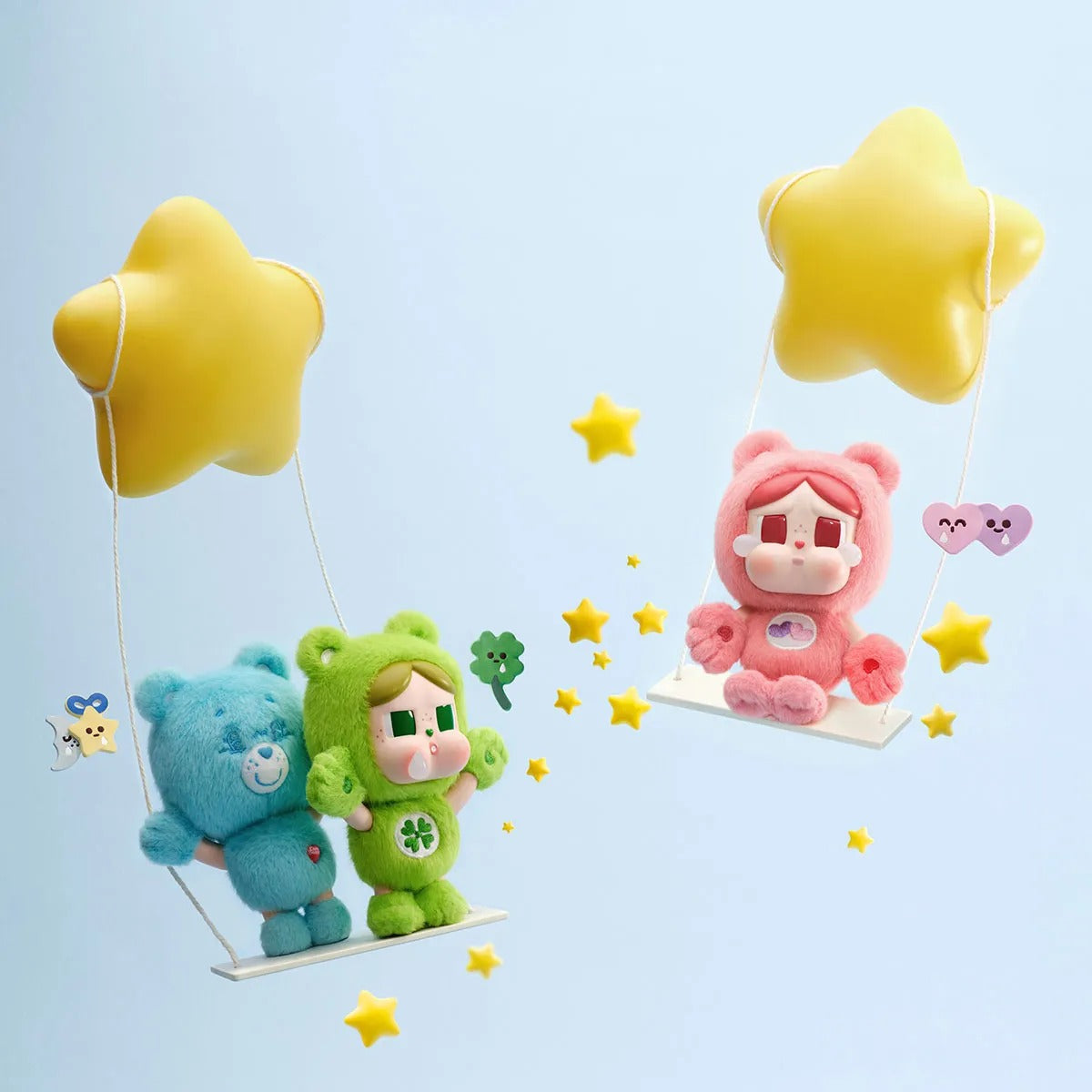 CRYBABY x Care Bears Serles - Vinyl Plush Pendant Blind Box（pre order）