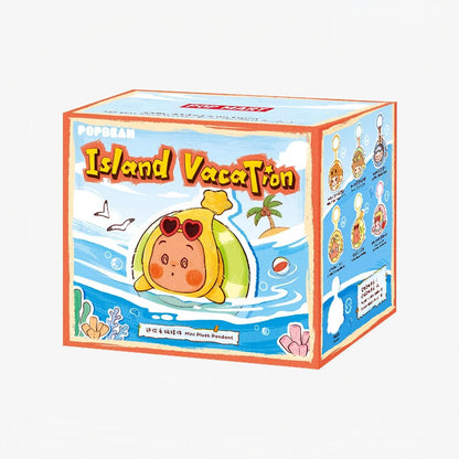 POP BEAN Island Vacation Series Mini Plush Pendant Blind Box (pre order)