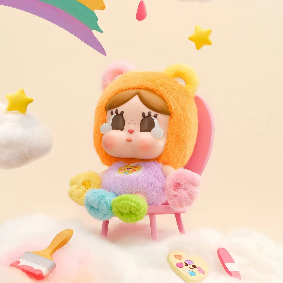 CRYBABY x Care Bears Serles - Vinyl Plush Pendant Blind Box（pre order）