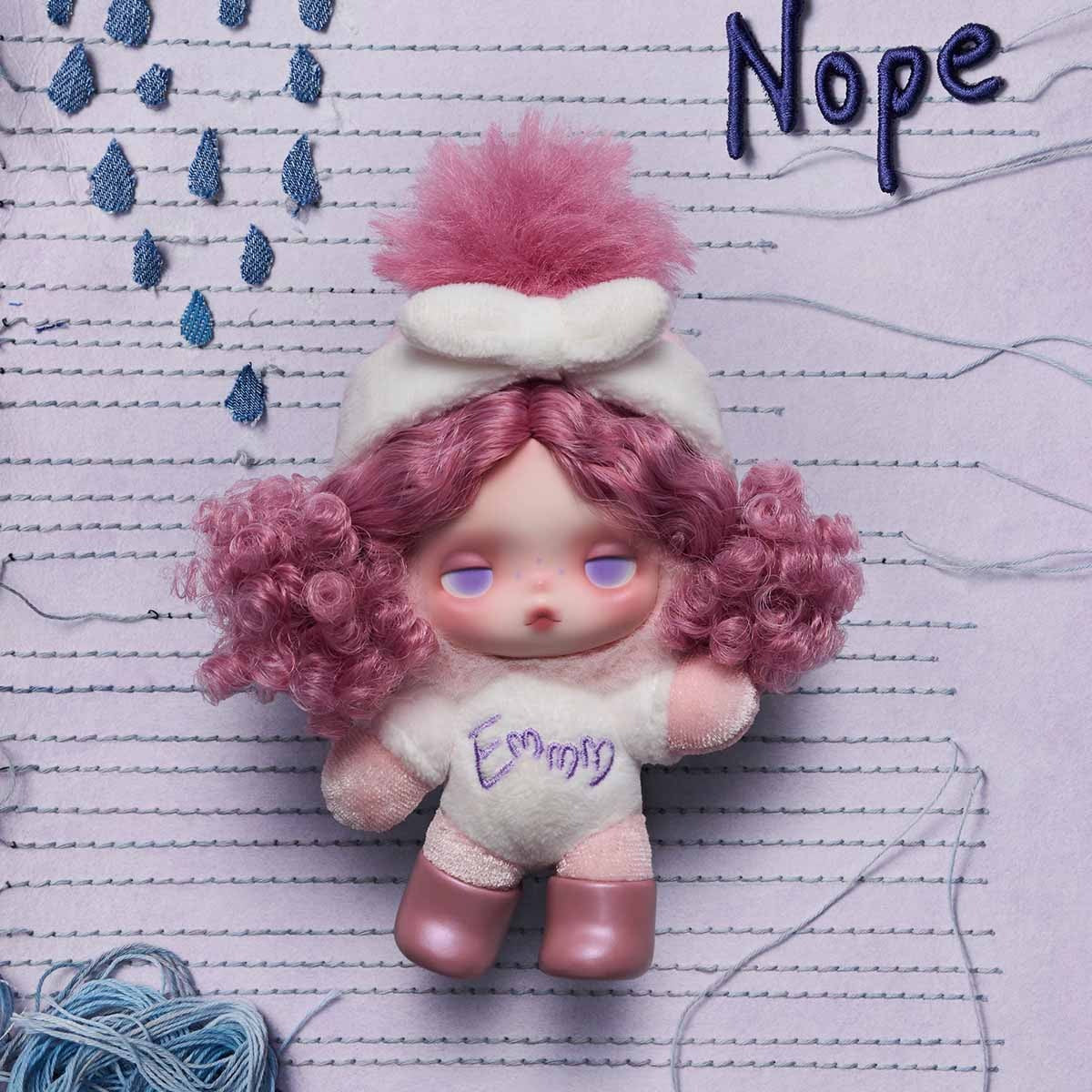 SKULLPANDA Off Mode Serles Plush DollPendant（pre order）
