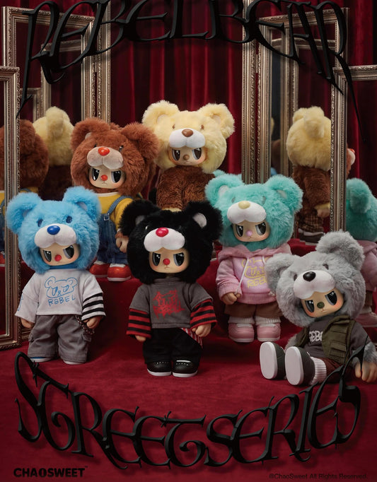 REBEL BEAR The Street SeriesPlush Blind Box