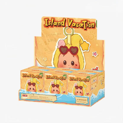 POP BEAN Island Vacation Series Earphone Case Blind Box (pre order)