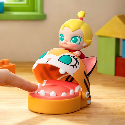 Baby Molly and Baby Tabby Pulling a Prank Figure