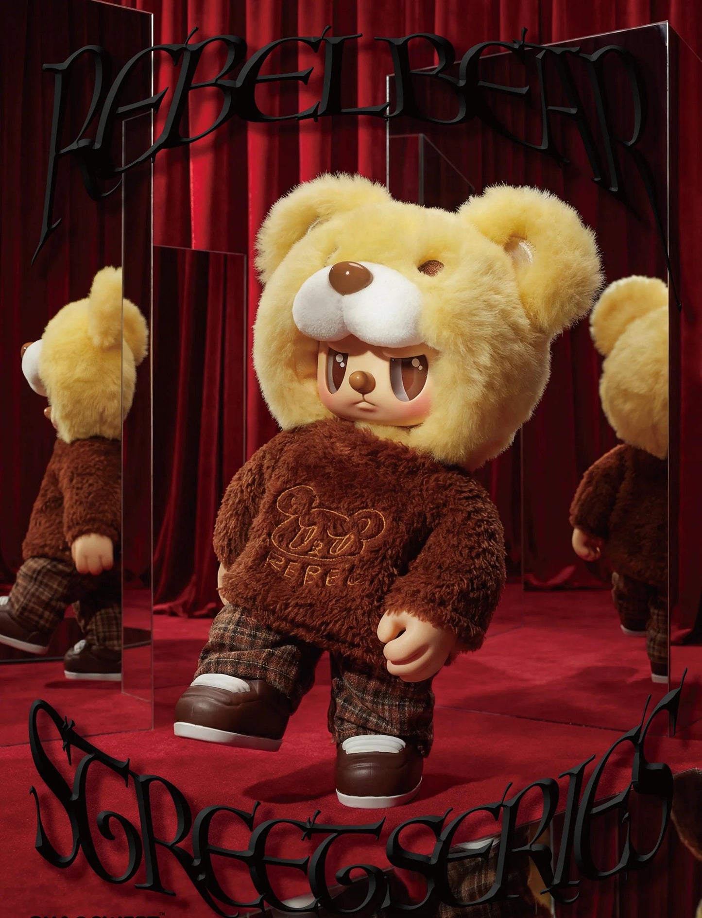 REBEL BEAR The Street SeriesPlush Blind Box