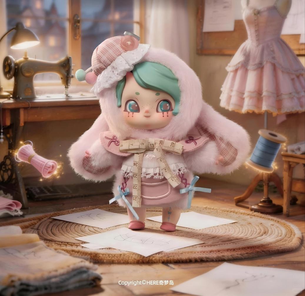 impopo pix Whispering Night Town Series Vinyl Plush Doll