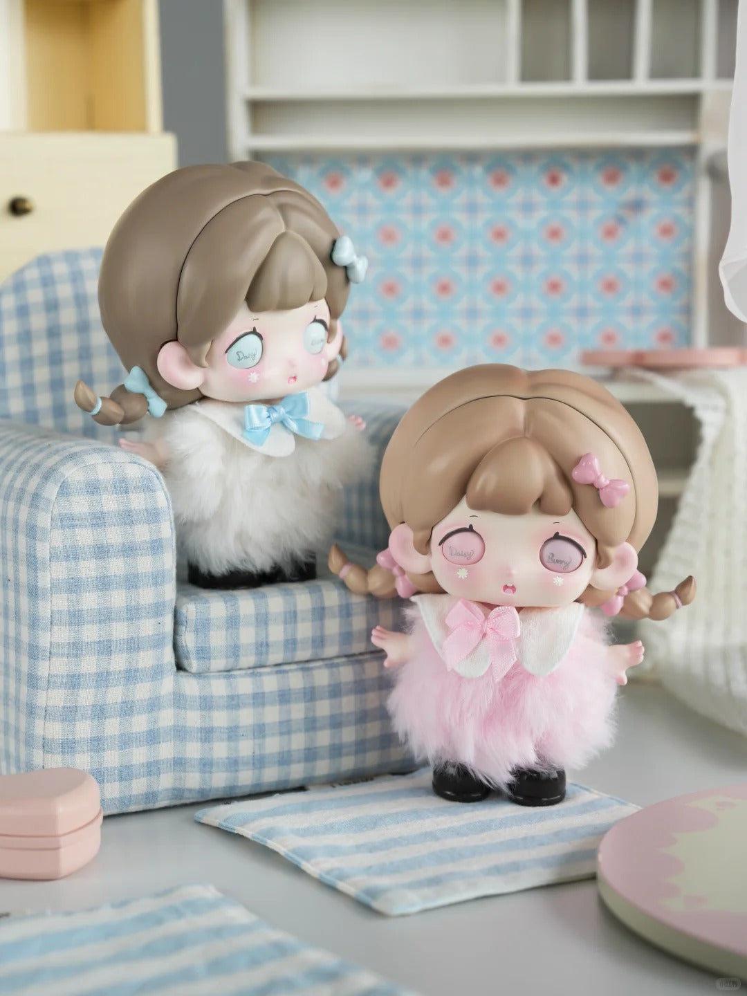 Mikuku Twin Fluffy Bunnies（Will be shipped in 3 days）