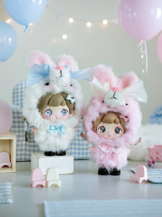 Mikuku Twin Fluffy Bunnies（Will be shipped in 3 days）