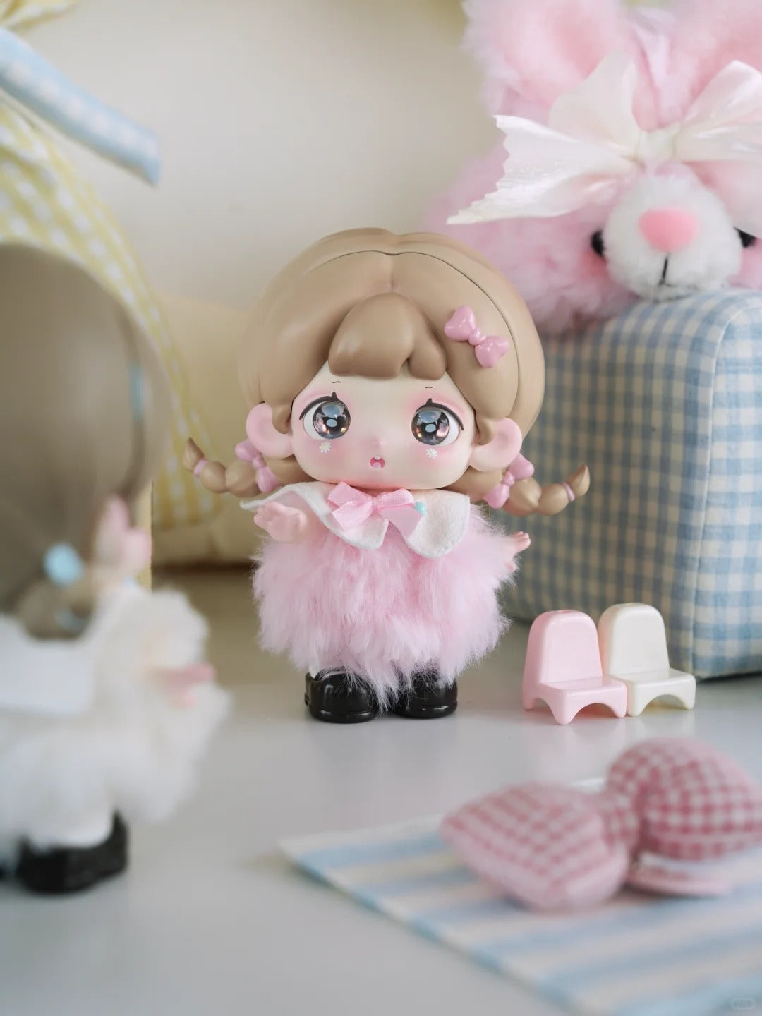 Mikuku Twin Fluffy Bunnies（Will be shipped in 3 days）