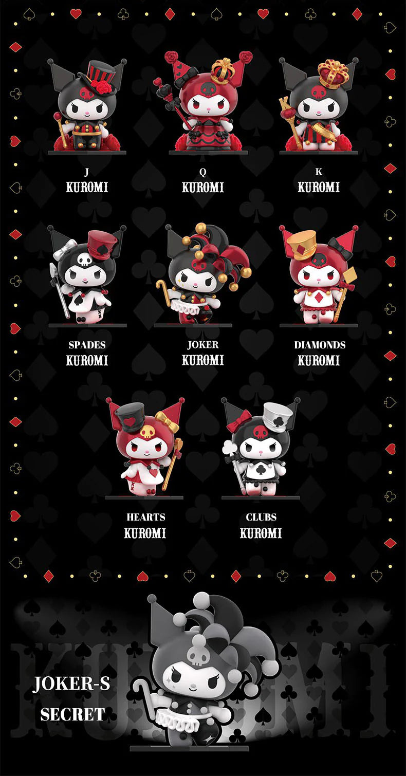 Sanrio Kuromi Poker Kingdom Series dolls