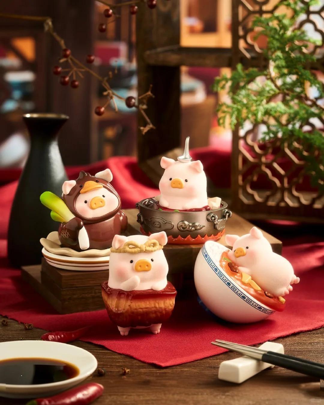 LULU the piggy lu's table series