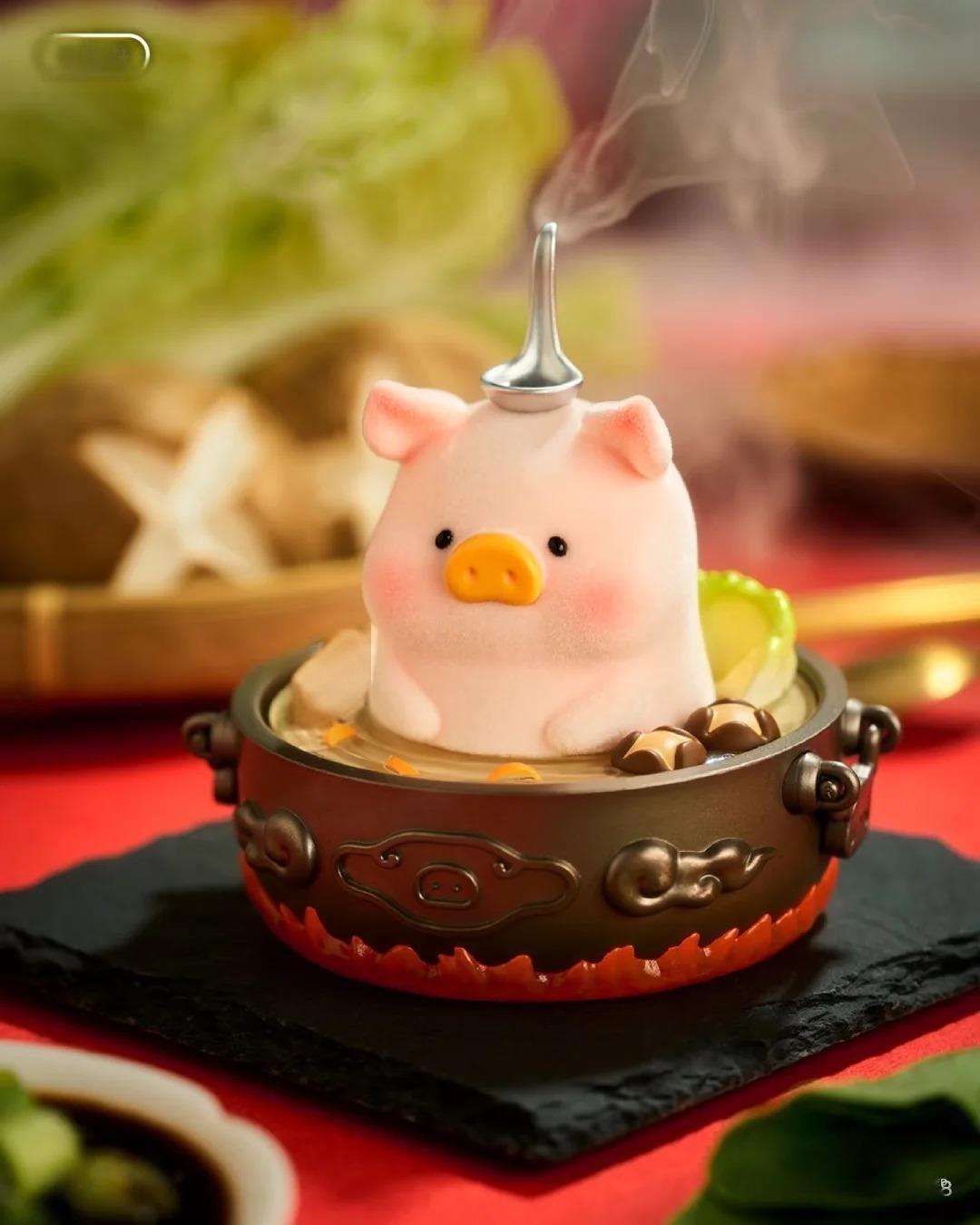 LULU the piggy lu's table series