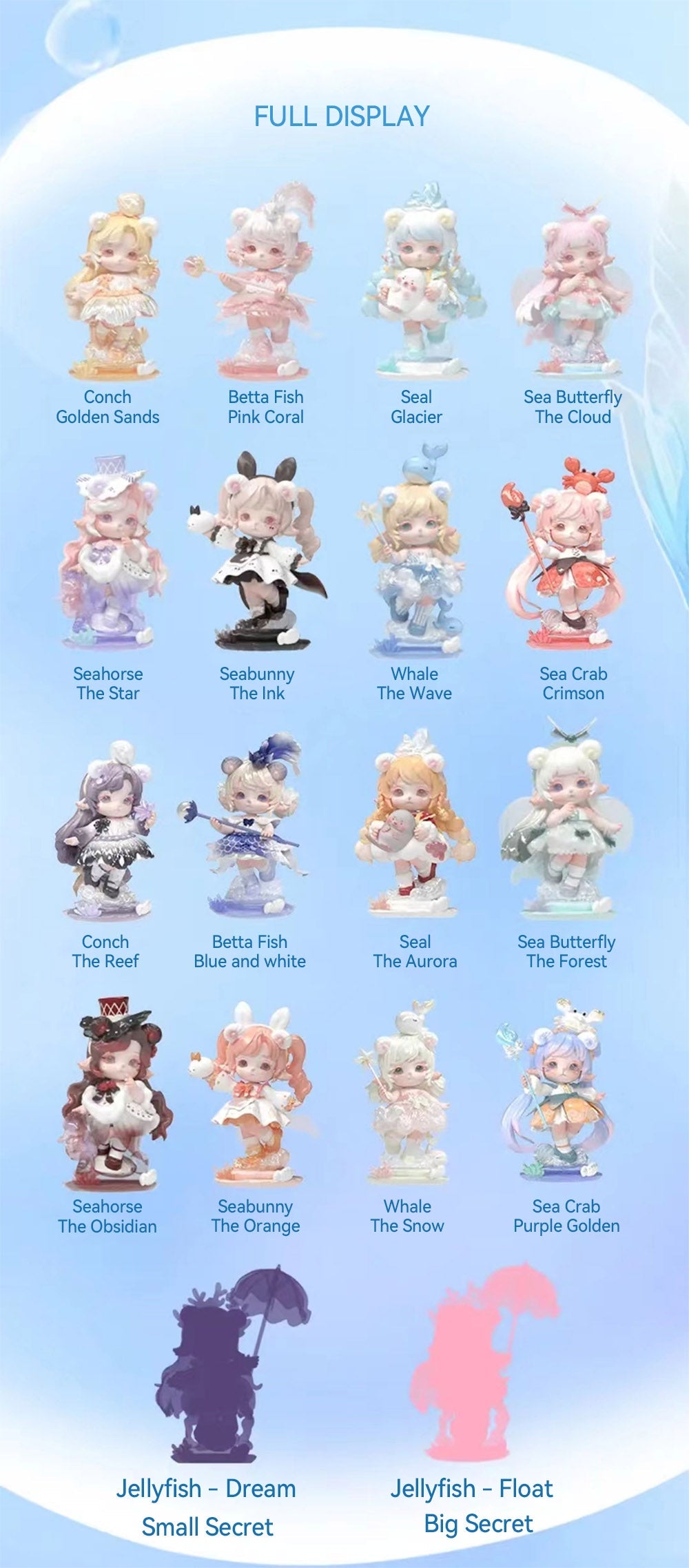 MiMia Mystery Ocean Series 2 Blind Box