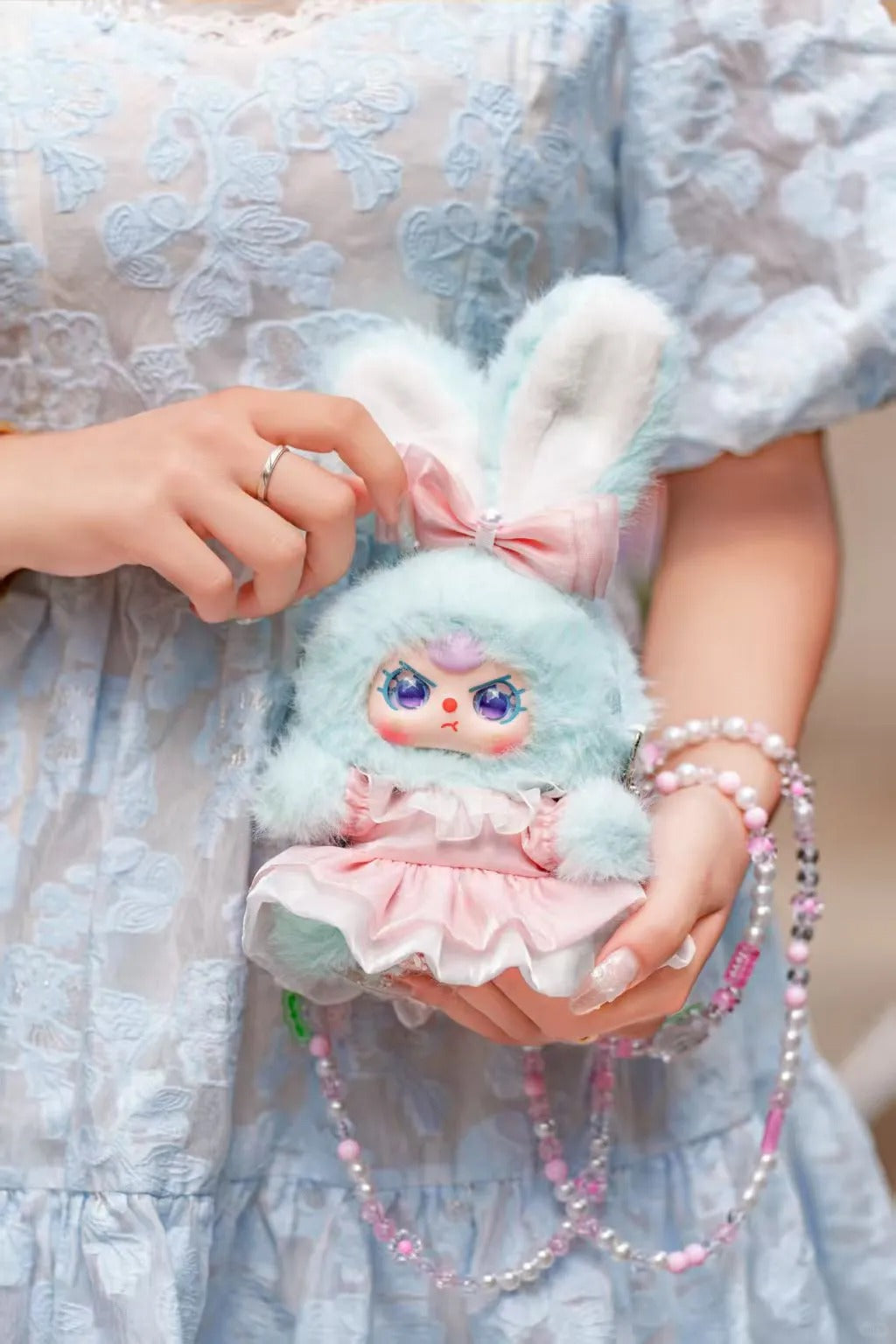 Baby three Macchiato Mini Rabbit Bag