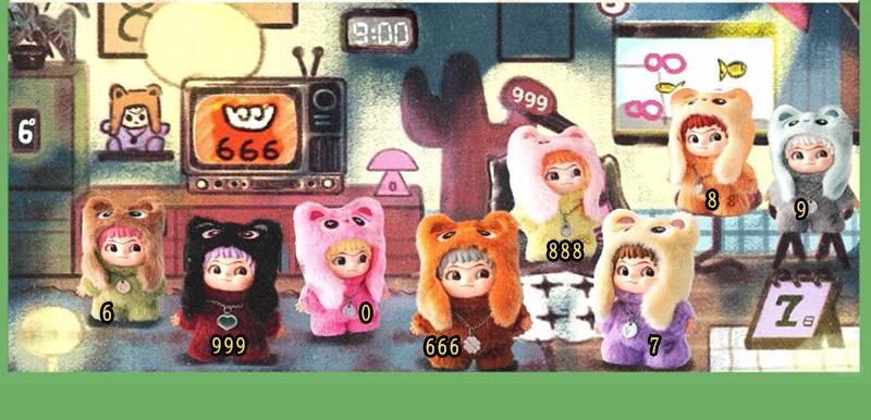 WAKUKU On A Roll Plush Series Blind Box