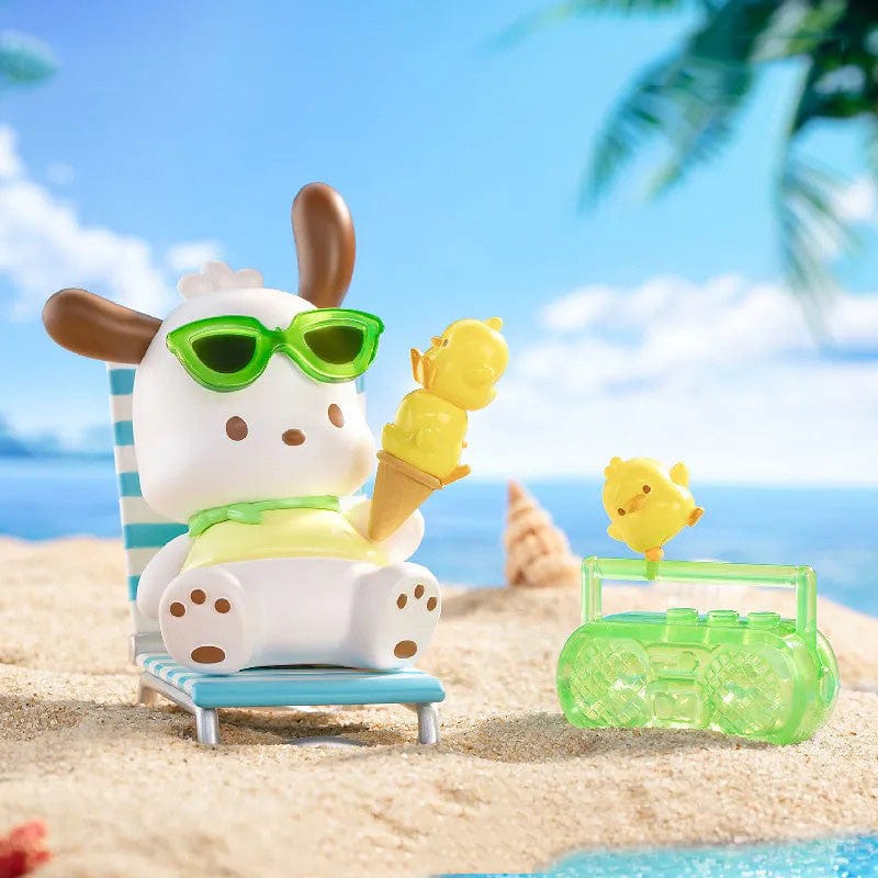 Pochacco Holiday Beach SeriesPVC Figures