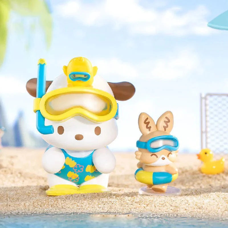 Pochacco Holiday Beach SeriesPVC Figures