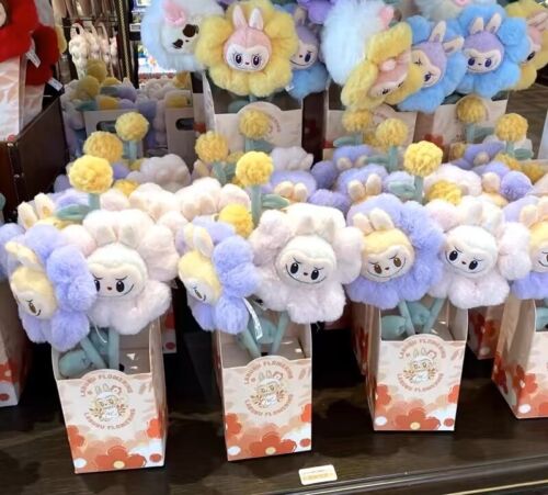 【Pre-order】City Limited-Flower Fairy Series Labubu Plush Bouquet Gifts..