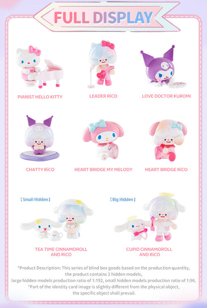 【New】RiCO X Sanrio Characters Happy Paradise Present Series PVC Figures