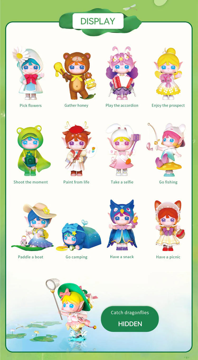 【Bogo#Buy 1 Get 1 Free】SURI Forest Travel Series figures set